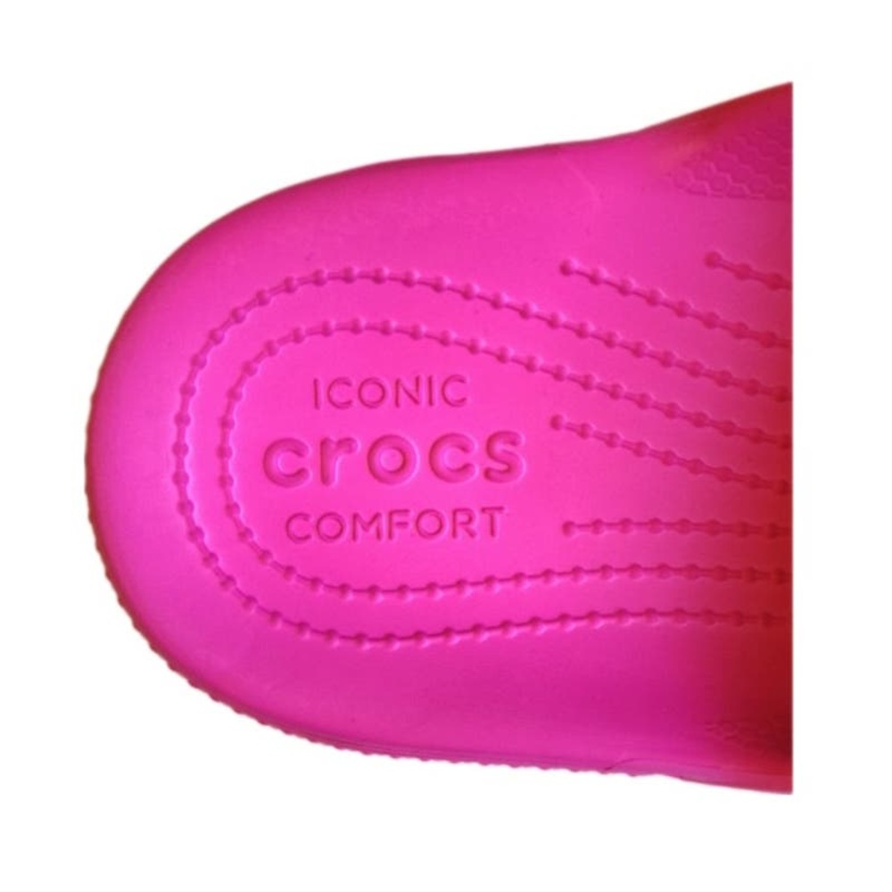 Pink Crocs Slide Sandals - Picture 5 of 6